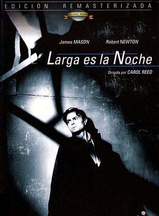 Cartel de Larga es la noche