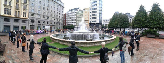 Concentración antimachista Escandalera